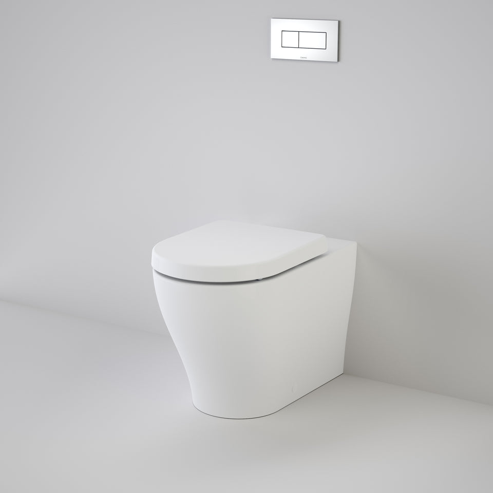 Caroma Luna® Cleanflush® Invisi Series II® Wall Faced Toilet Suite - White (844910W)