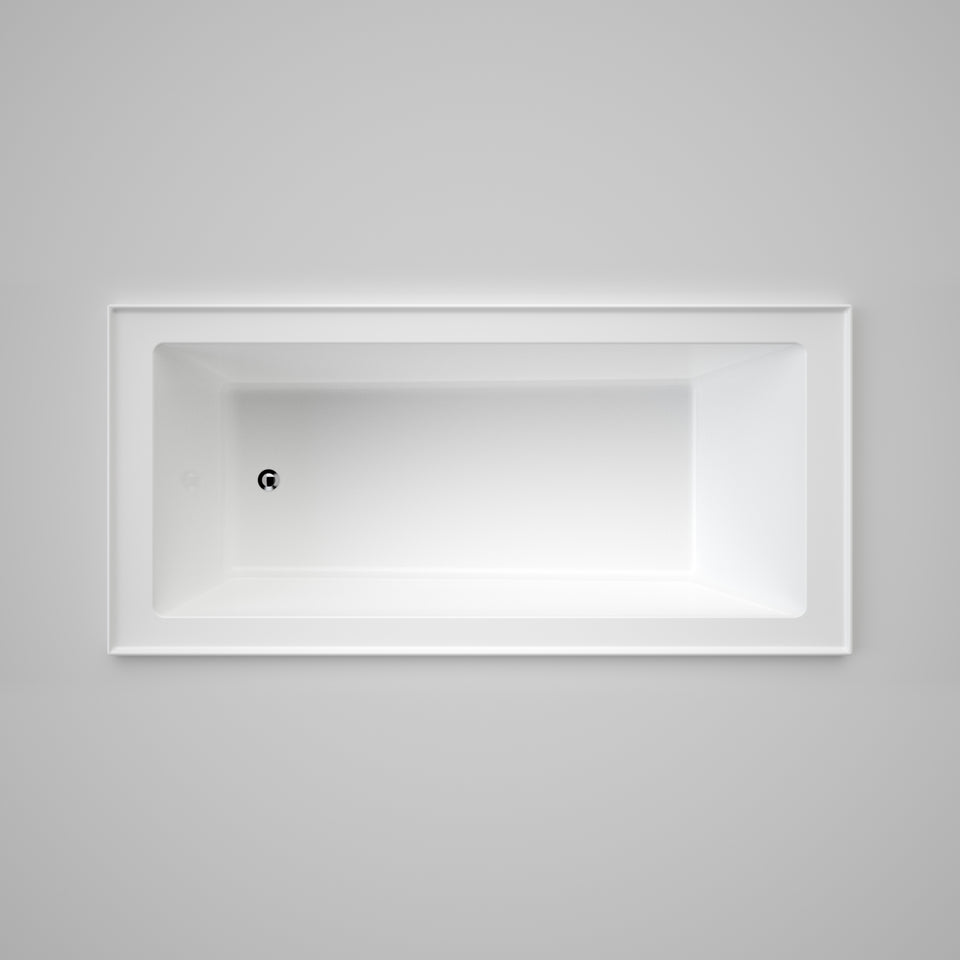 Caroma Newbury 1800 Bath - White (NU8W)