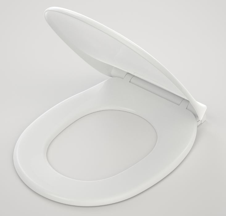 Caroma Trident Seat (GermGard®) - White (301104W)