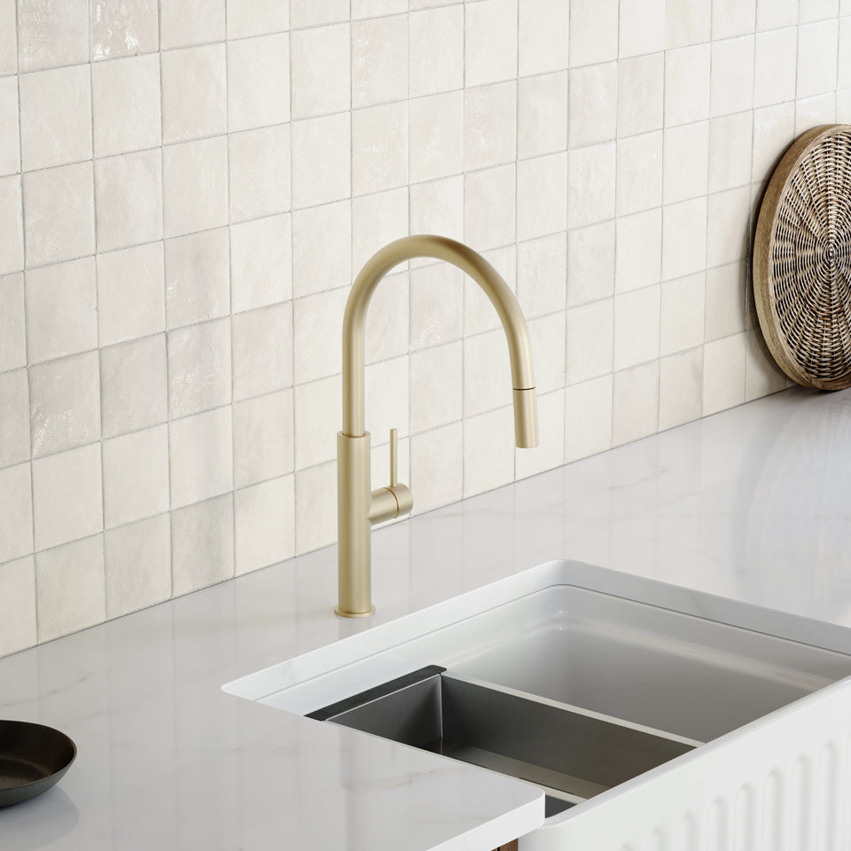 Caroma Liano II Lead Free Pull Out Sink Mixer