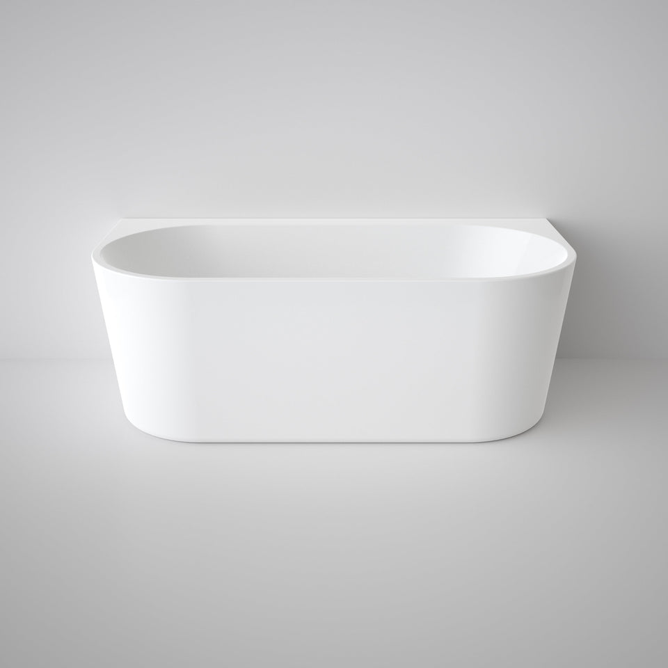 Caroma Urbane II Back to Wall Freestanding Bath - 1600mm (AU6WFW)