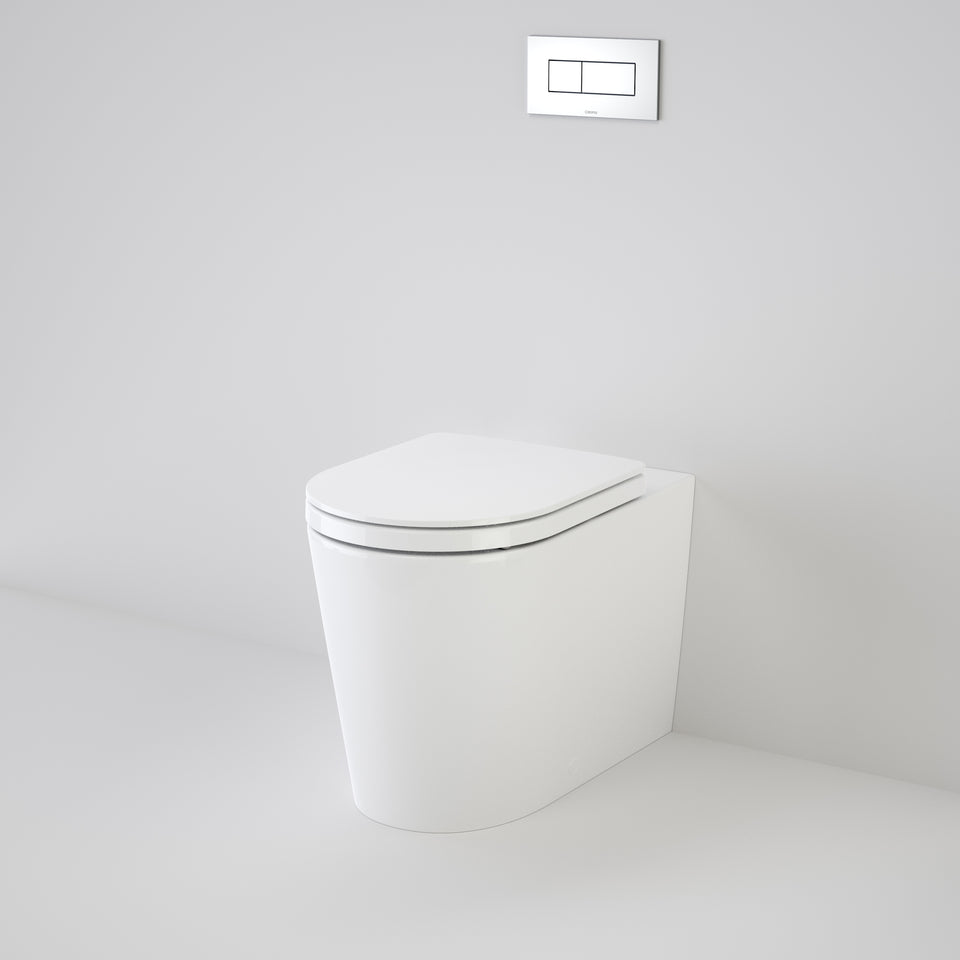 Caroma Liano Cleanflush® Invisi Series II® Wall Faced Toilet Suite  (GermGard®) - White (766100W)
