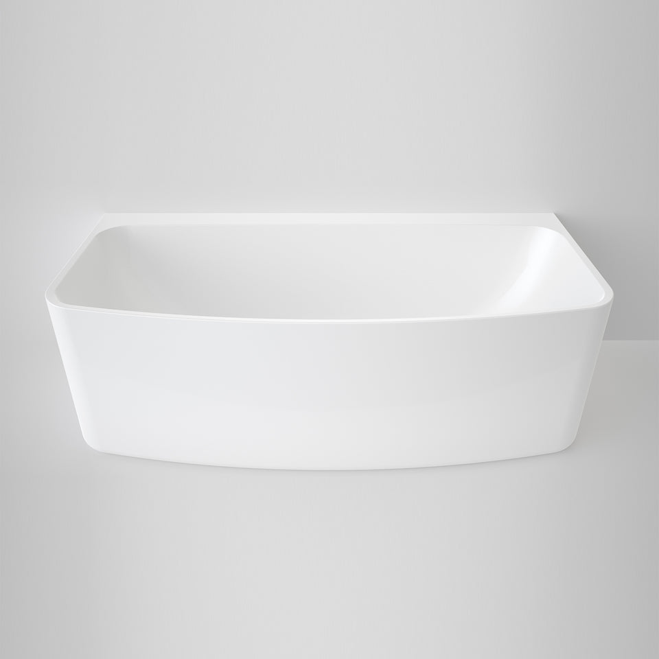 Caroma Urbane® Back-to-Wall Bath - White (UR7WFW)