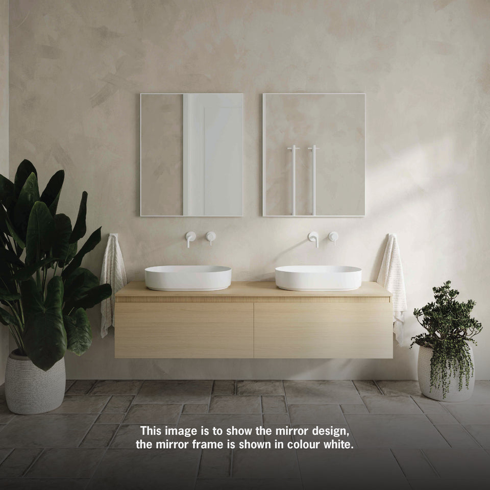 Ablaze CS9075G Rectangular Gold Framed Mirror (CS9075G) 2
