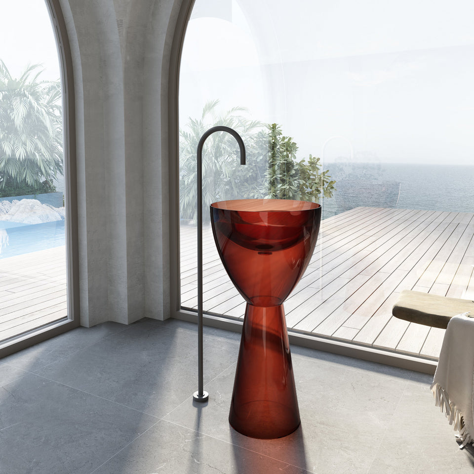 Wow Translucency Pedestal Basin (3)