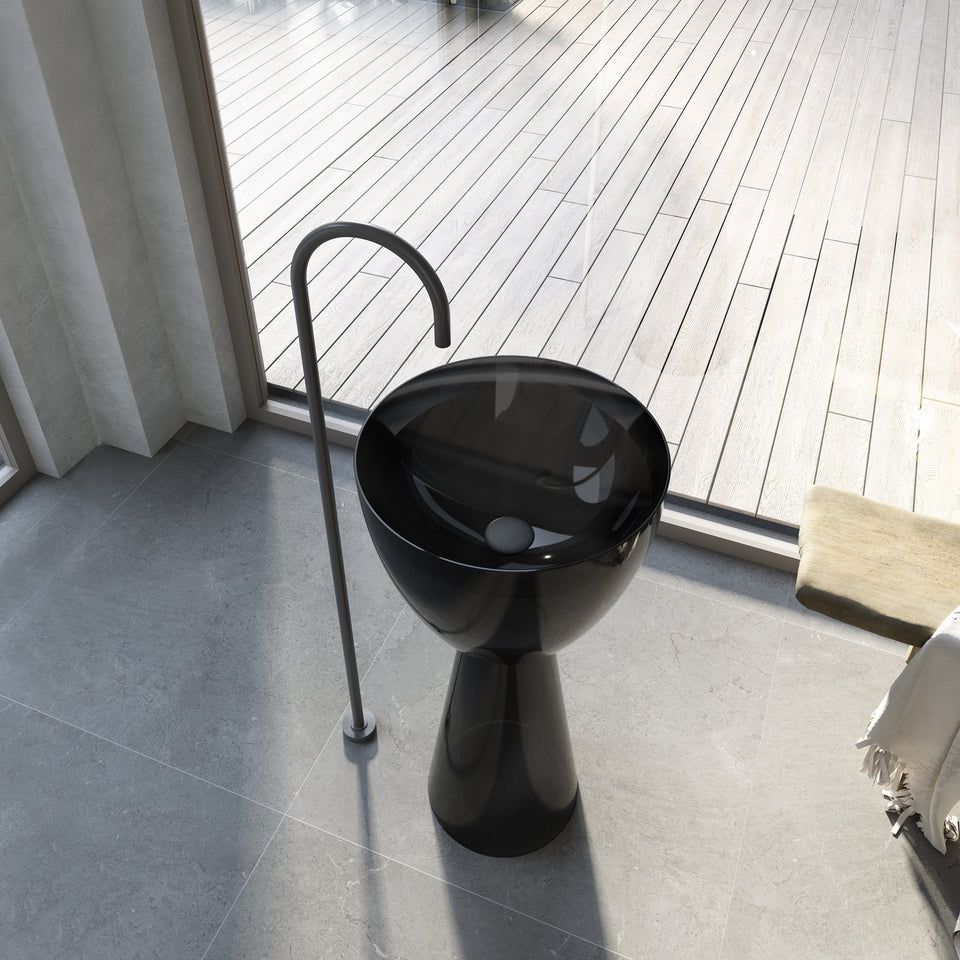 Wow Translucency Pedestal Basin (2)