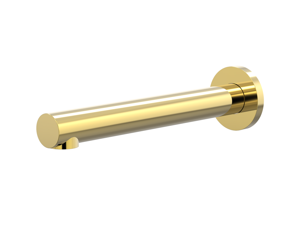PAR Taps Lugano Bath Wall Fixed 200mm - 23k Gold (D22.023.2.11)