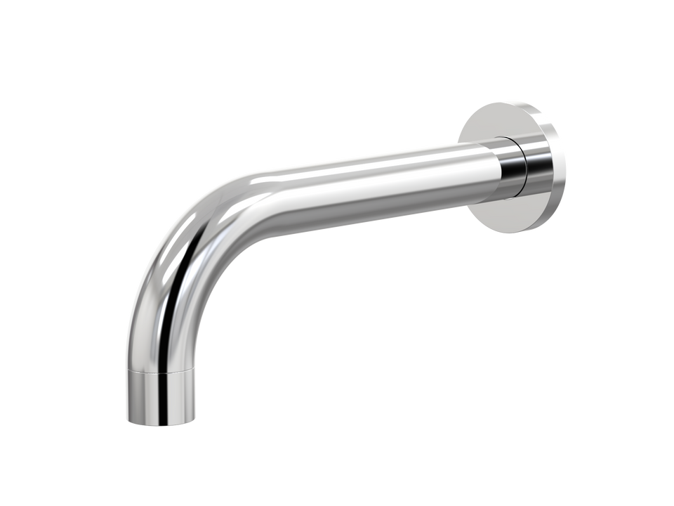 PAR Taps Lugano Bath Wall Fixed 90 degree 160mm - Chrome (D22.023.4.01)