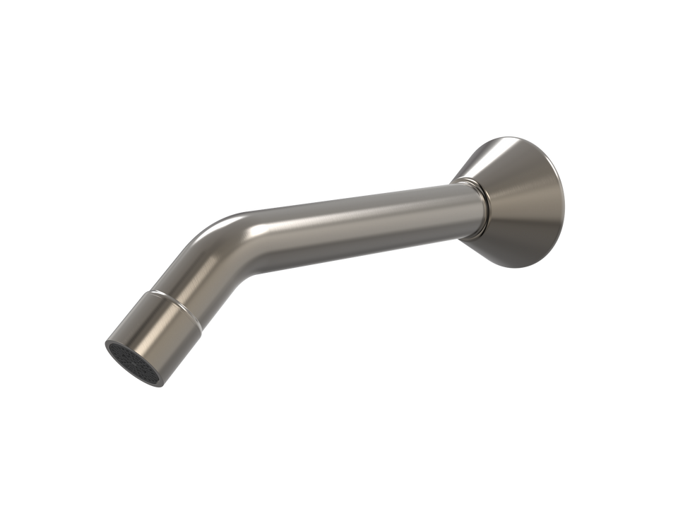 PAR Taps Forme Basin Wall Fixed 250mm - Brushed Gunmetal (D27.013.3.24)