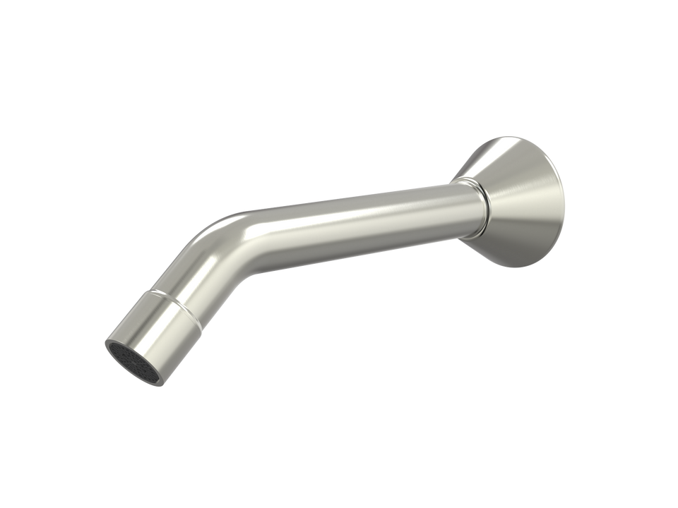 PAR Taps Forme Bath Wall Fixed 160mm - Brushed Nickel (D27.023.1.25)