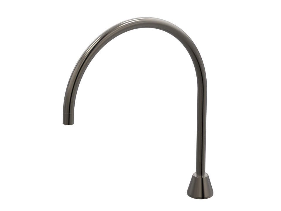 PAR Taps Forme Spa Hob Swivel X/Large - Brushed Gunmetal (D27.042.2.24)