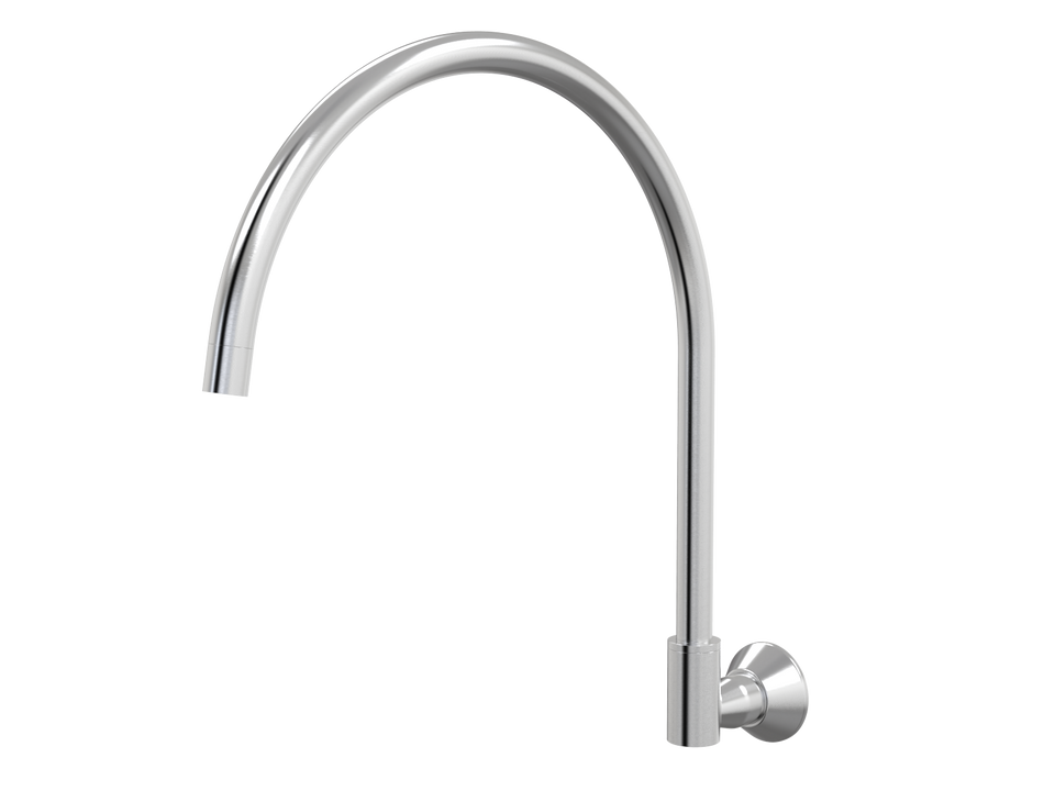 PAR Taps Forme Spa Wall Swivel X/Large - Brushed Chrome (D27.044.2.02)