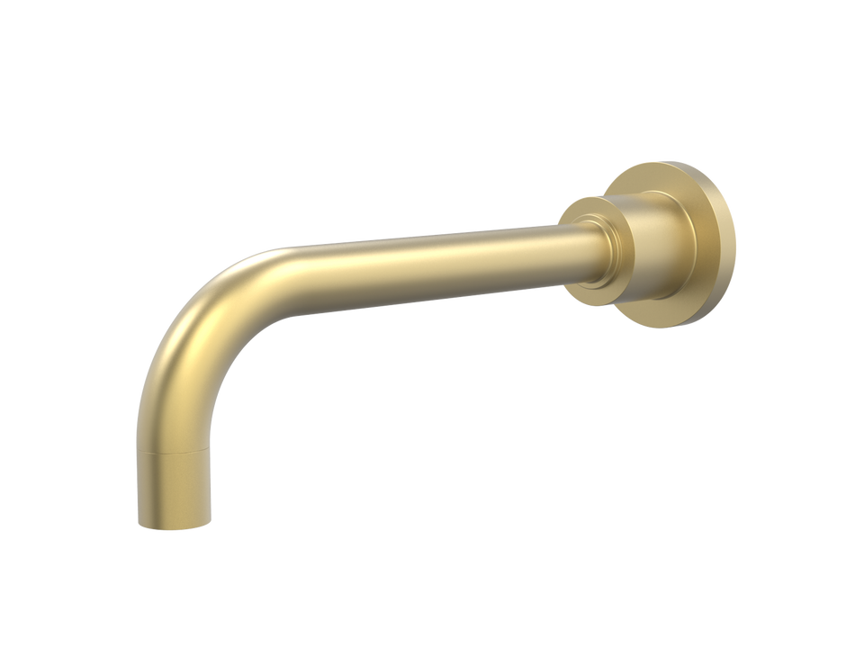 PAR Taps Portsea Basin Wall Fixed 160mm - Brushed Brass (D29.013.1.41)