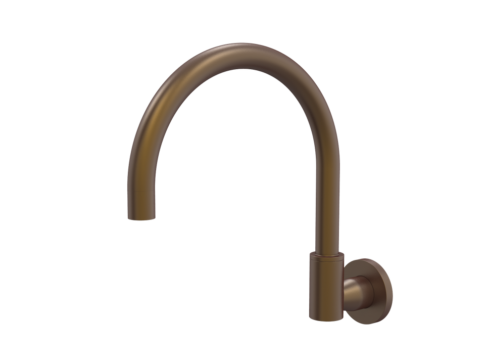PAR Taps Portsea Sink Wall Swivel - Native Brass (D29.034.1.45)
