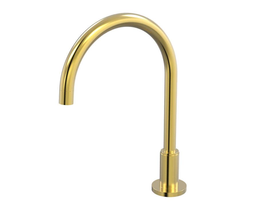 PAR Taps Portsea Spa Hob Swivel - 23k Brushed Gold (D29.042.1.12)