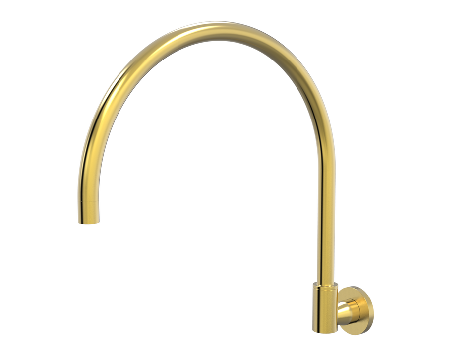 PAR Taps Portsea Spa Wall Swivel X/Large - 23k Brushed Gold (D29.044.2.12)