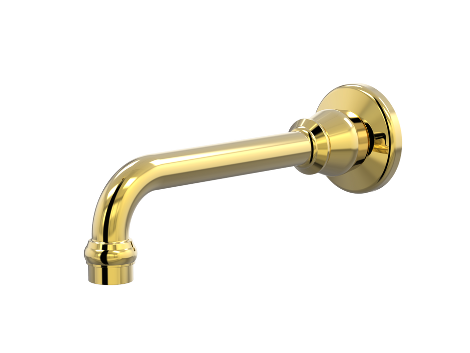 PAR Taps Tudor Basin Wall Fixed 250mm - 23k Gold (D31.013.3.11)