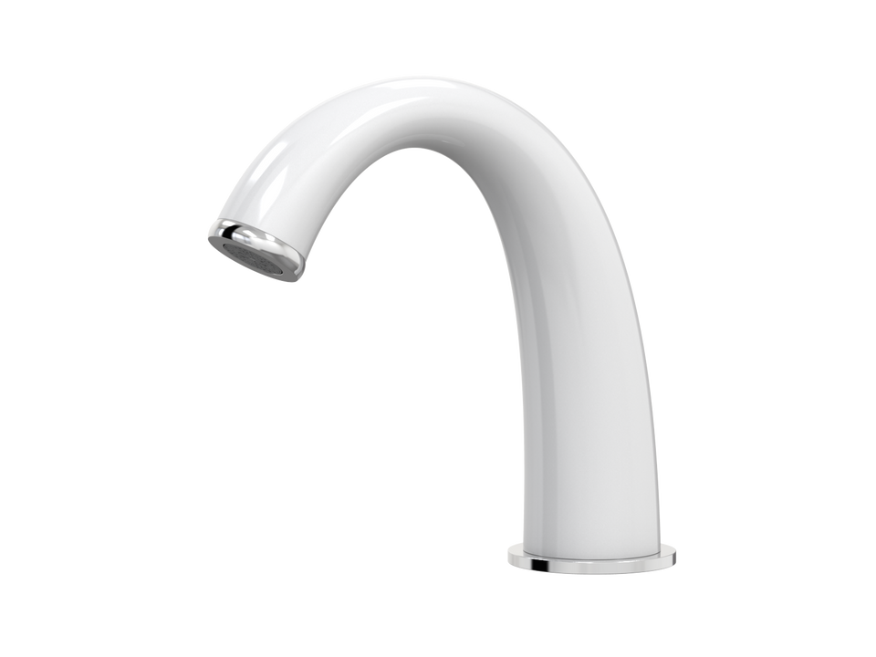 PAR Taps Tudor Basin Deluxe - Chrome / White (D31.014.1.03)