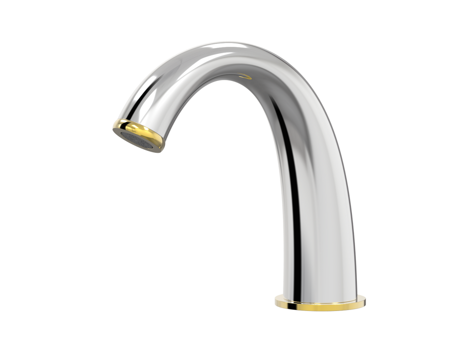 PAR Taps Tudor Basin Deluxe - Chrome / Gold (D31.014.1.10)