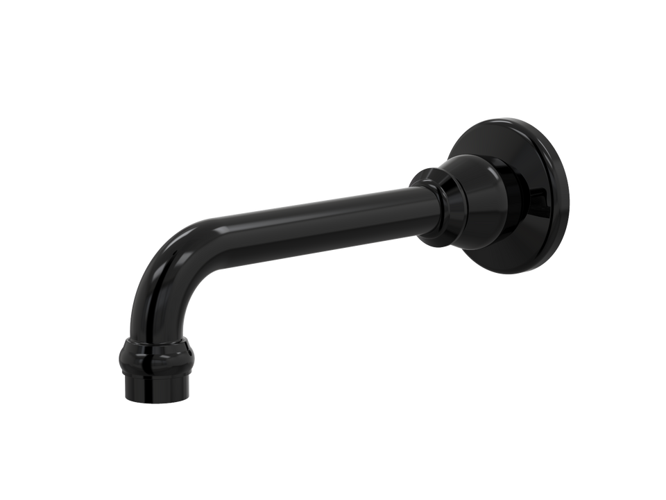 PAR Taps Tudor Bath Wall Fixed 160mm - Midnight Black (D31.023.1.32)
