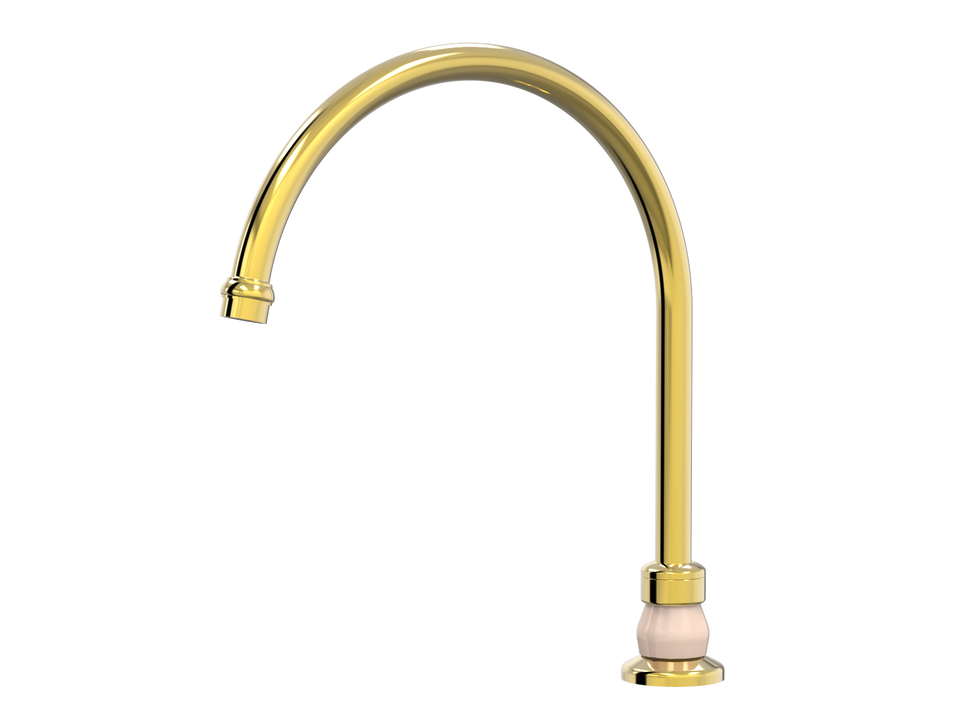 PAR Taps Tudor Sink Hob Swivel X/Large - Gold / Apricot (D31.032.2.15)