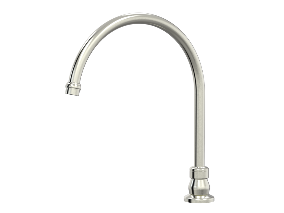 PAR Taps Tudor Sink Hob Swivel X/Large - Brushed Nickel (D31.032.2.25)