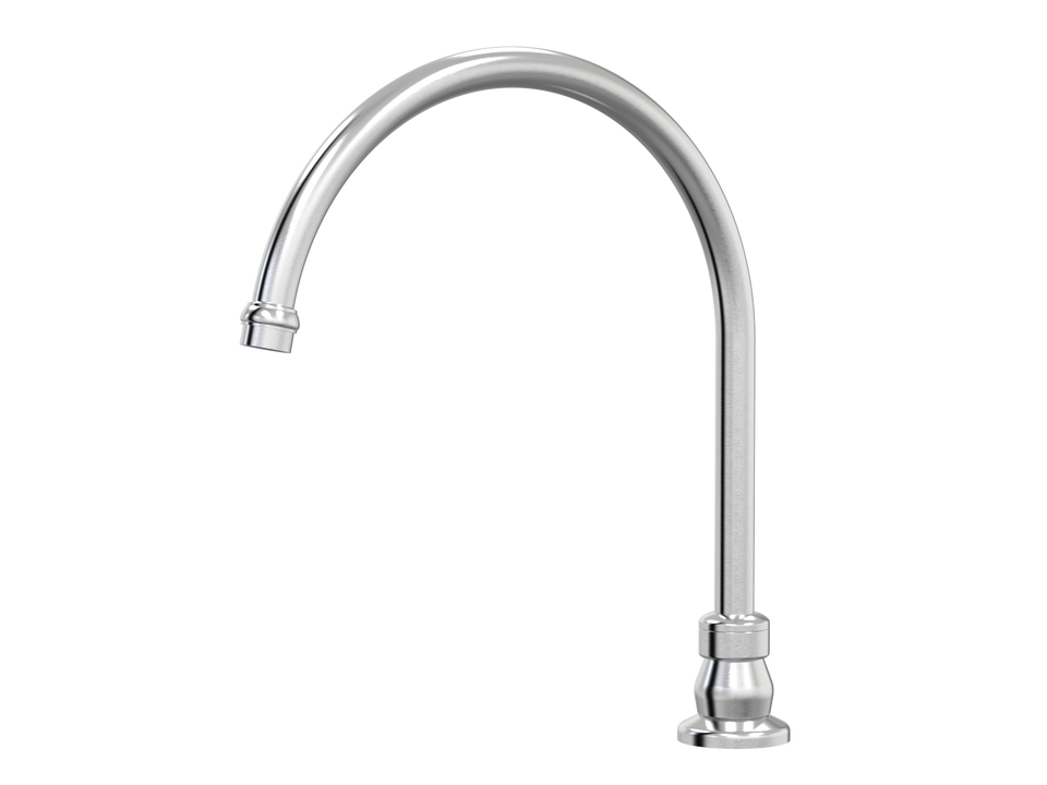 PAR Taps Tudor Sink Hob Swivel X/Large - Brushed Chrome (D31.032.2.02)