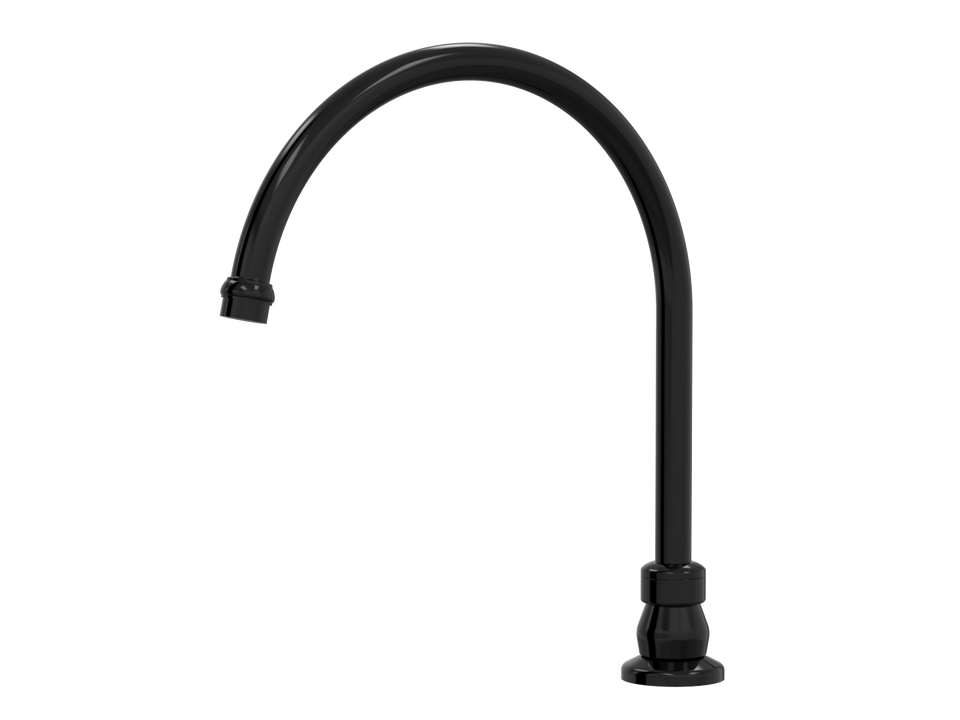 PAR Taps Tudor Sink Hob Swivel X/Large - Midnight Black (D31.032.2.32)