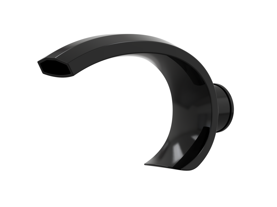 PAR Taps Tudor Spa Wall Deluxe - Midnight Black (D31.046.1.32)