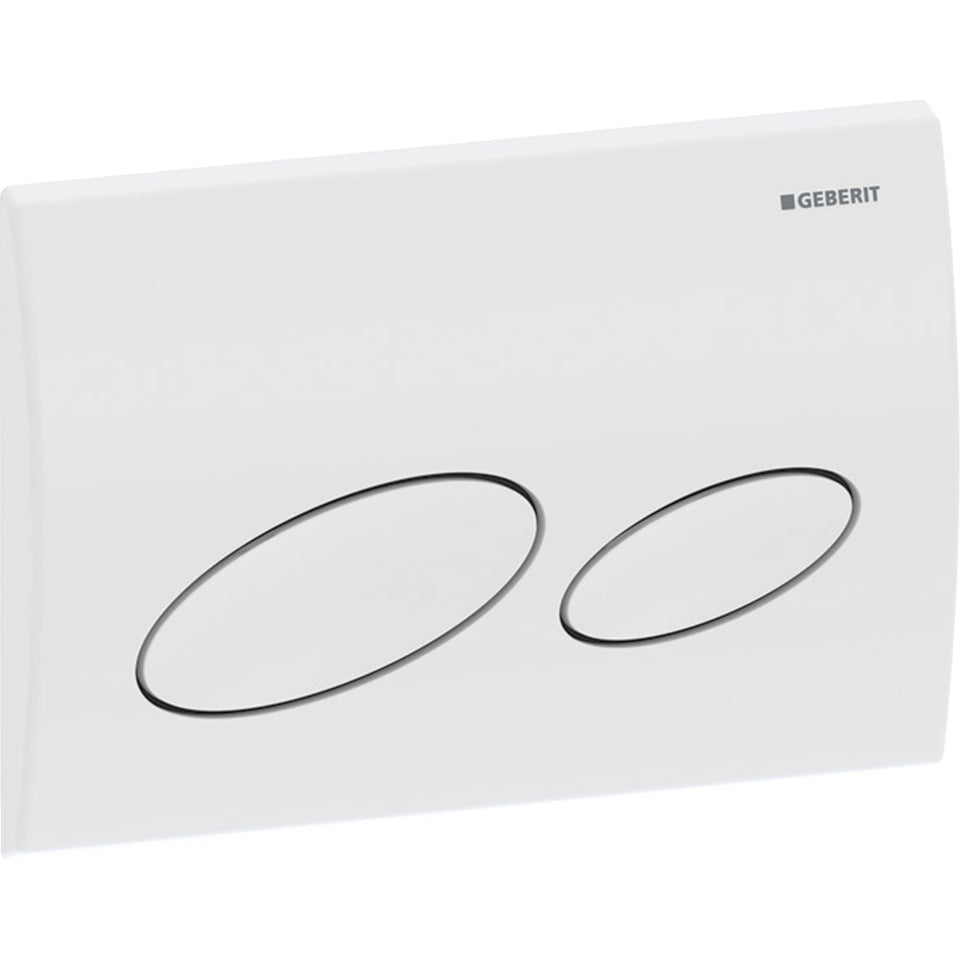 115.228.11.1 | Geberit Kappa20 actuator plate, oval, for dual flush