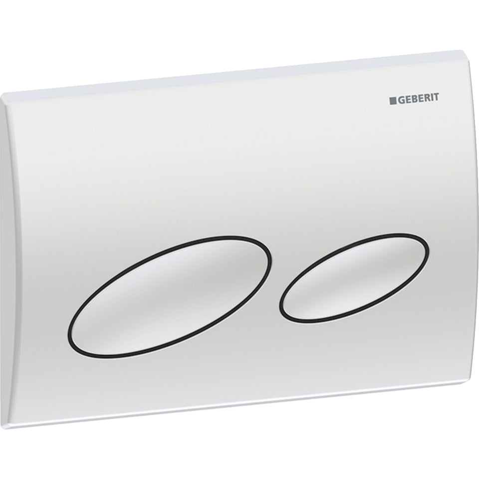 115.228.46.1 | Geberit Kappa20 actuator plate, oval, for dual flush
