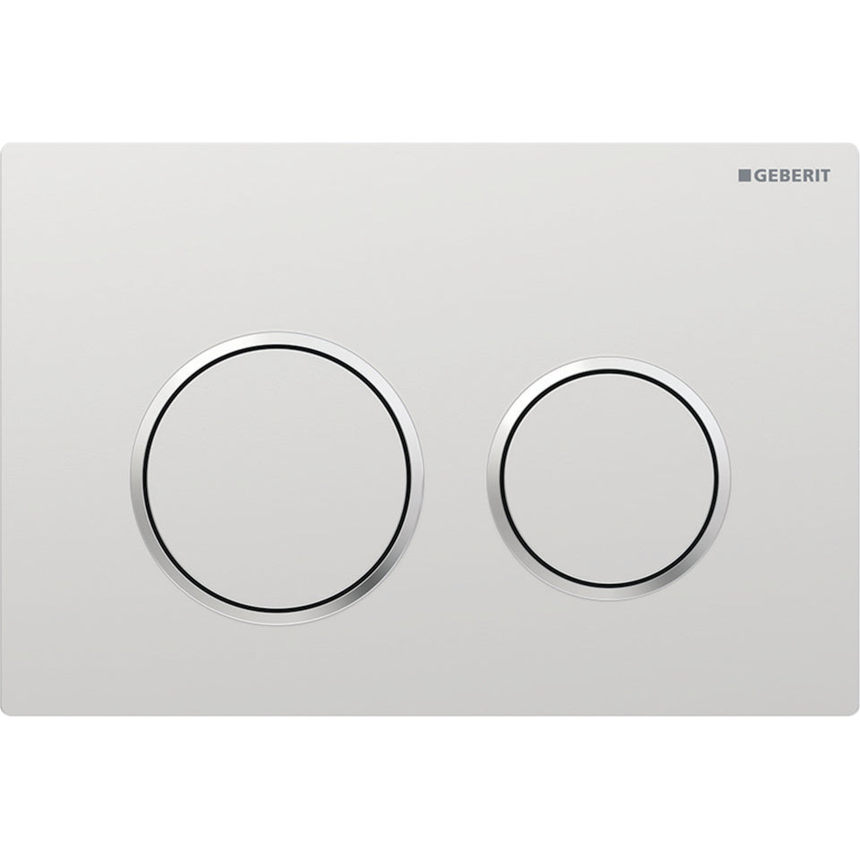 115.240.KN.1 | Geberit Kappa21 actuator plate, round, dual flush