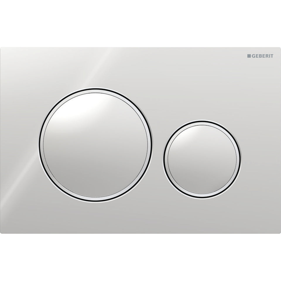 115.882.KH.1 | Geberit Sigma20 actuator plate, round, dual flush