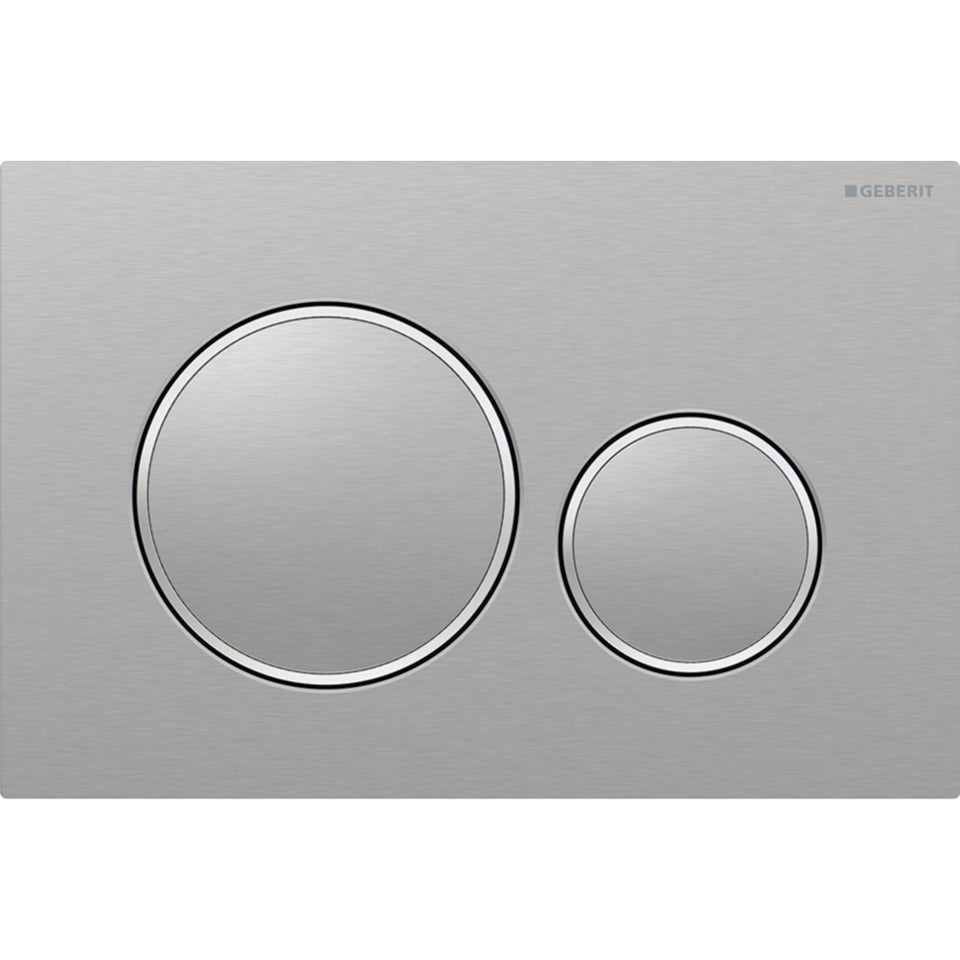 115.882.SN.1 | Geberit Sigma20 actuator plate, round, dual flush