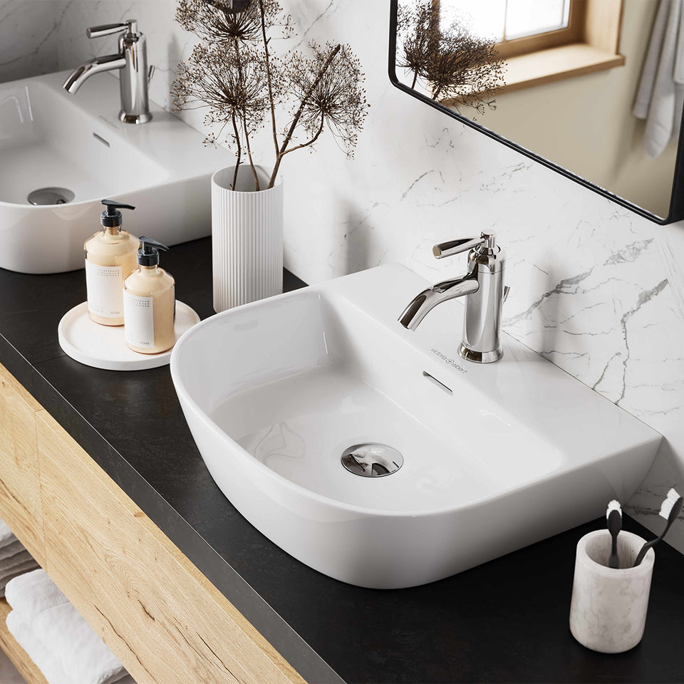 Victoria + Albert Lussari 50 Back to Wall Above Counter Basin