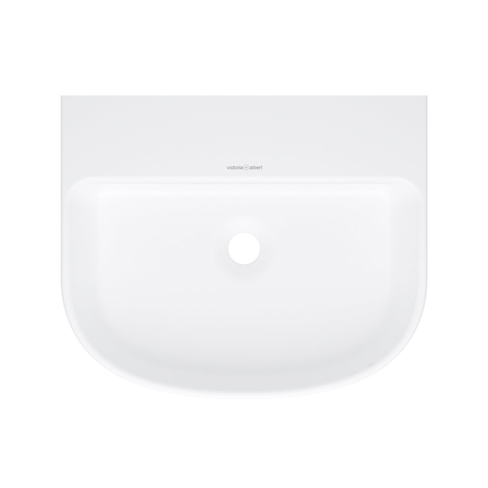 Victoria + Albert Lussari 50 Back to Wall Above Counter Basin