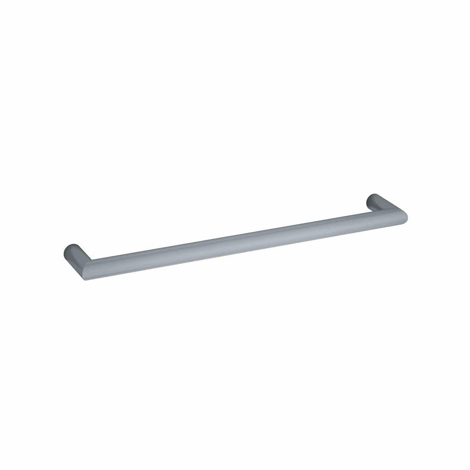 Thermogroup Round Single Bar Heated Towel Rail - Gun Metal / 632x32mm (DSR6GM)