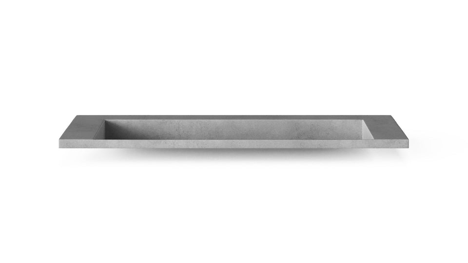 DA-150-04-SG-WH | Darbal - Concrete Ramp Vanity