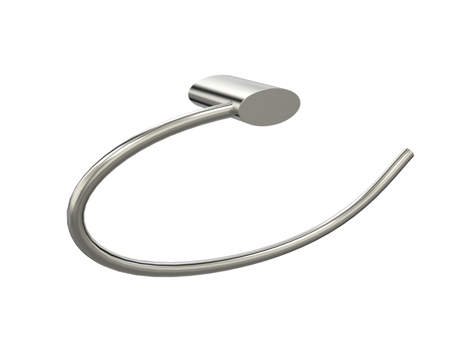 PAR Taps Oracle Guest Towel Holder - Brushed Nickel (E21.041.1.25)