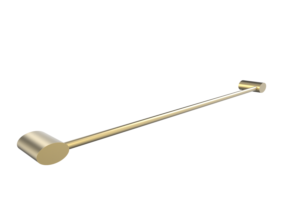 PAR Taps Oracle Towel Rail Single 815mm - Brushed Brass (E21.071.2.41)