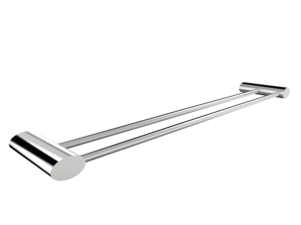 PAR Taps Oracle Towel Rail Double 600mm - Chrome (E21.072.1.01)