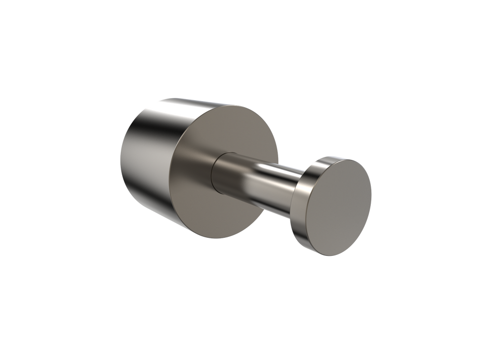 PAR Taps Lugano Robe Hook Holder - Brushed Gunmetal (E22.061.1.24)