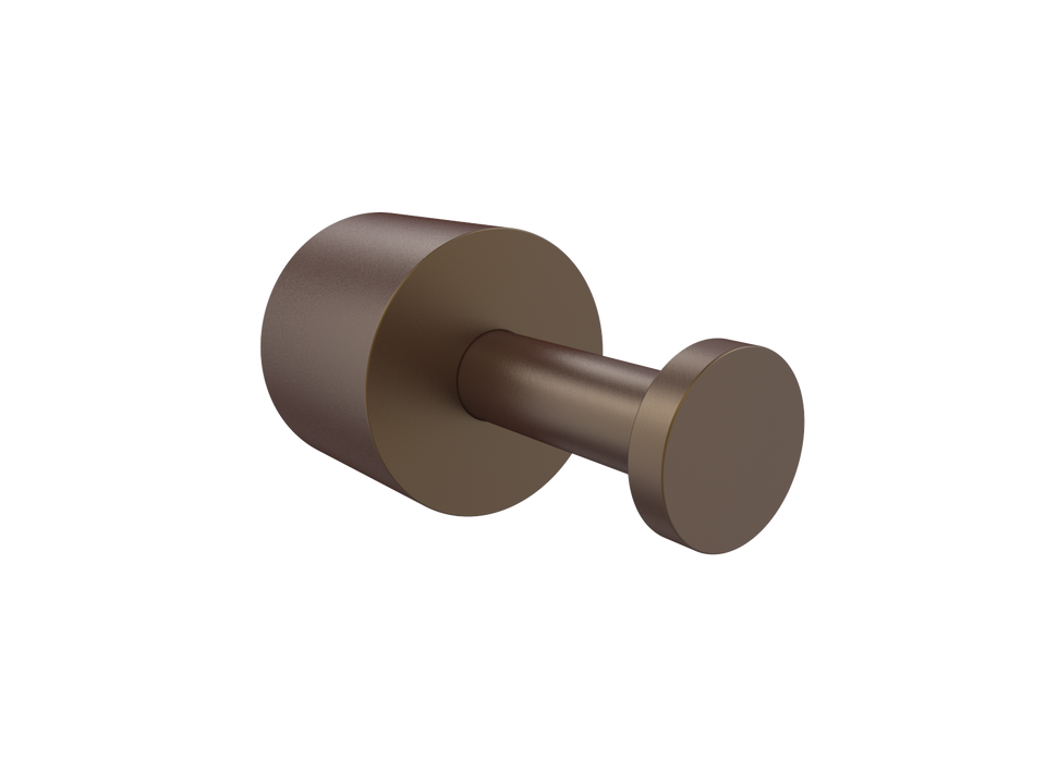 PAR Taps Lugano Robe Hook Holder - Native Brass (E22.061.1.45)