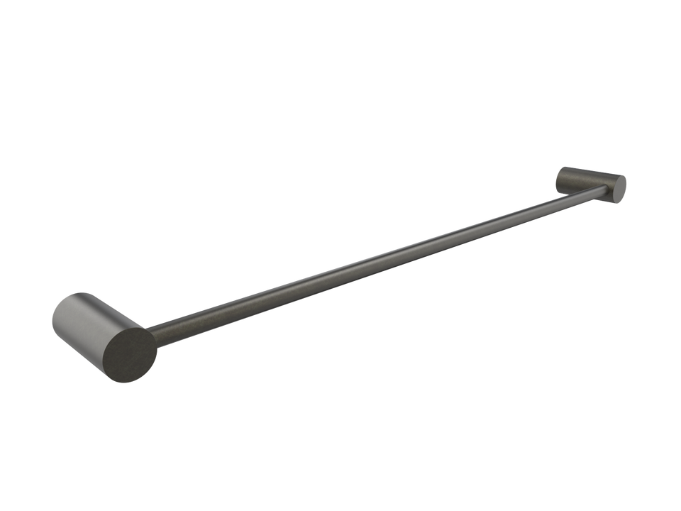PAR Taps Lugano Towel Rail Single 800mm - Volcanic Grey (E22.071.2.54)