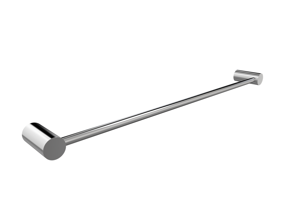 PAR Taps Lugano Towel Rail Single 800mm - Chrome (E22.071.2.01)