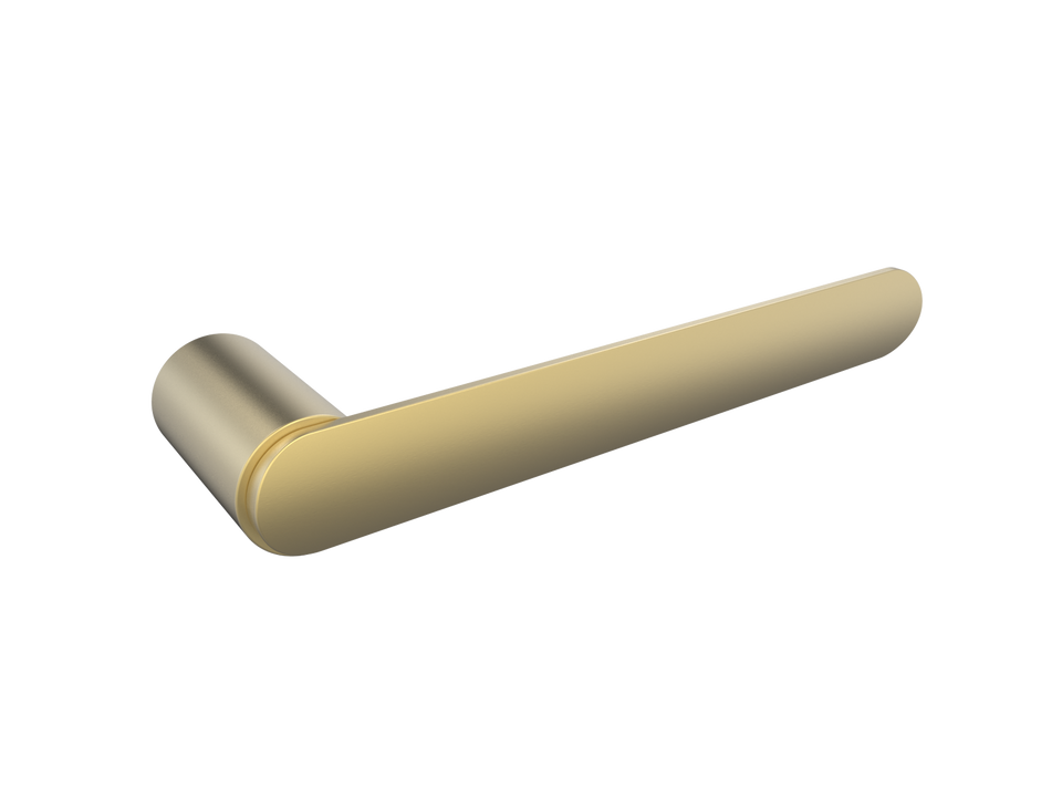PAR Taps Lava Guest Towel Holder - Brushed Brass (E23.041.1.41)