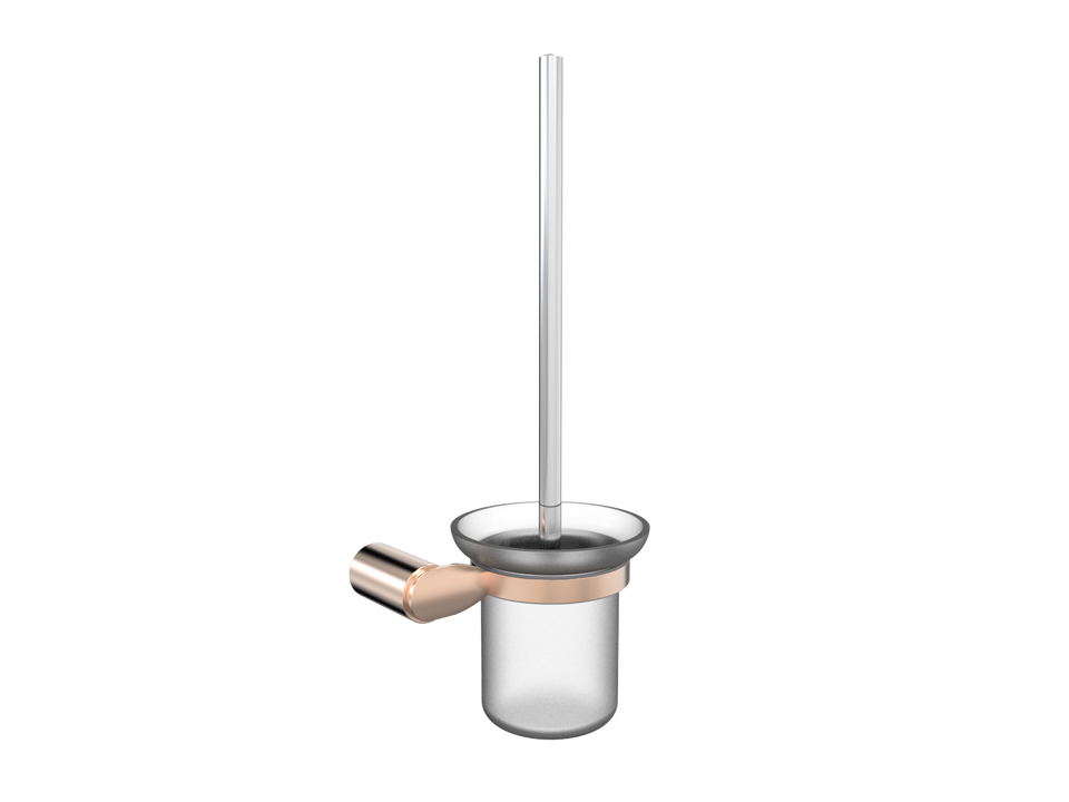 PAR Taps Lava Toilet Brush Holder - Brushed Rose Gold (E23.052.1.21)