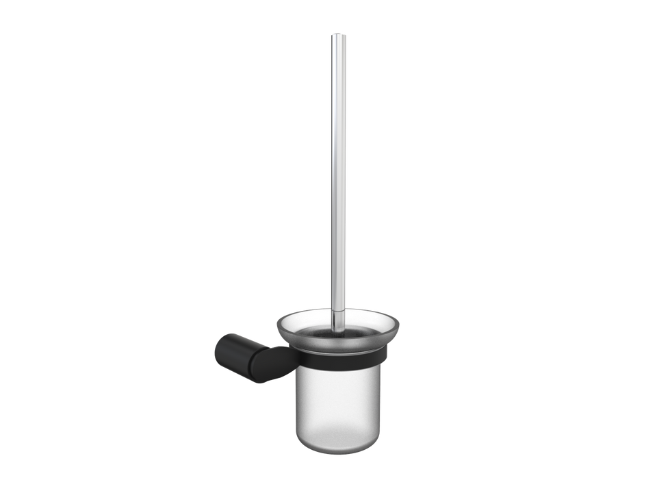 PAR Taps Lava Toilet Brush Holder - Matt Black (E23.052.1.34)