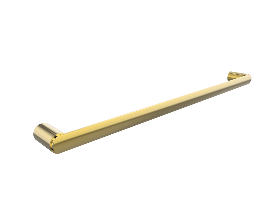 PAR Taps Lava Towel Rail Single 620mm - 23k Gold (E23.071.1.11)