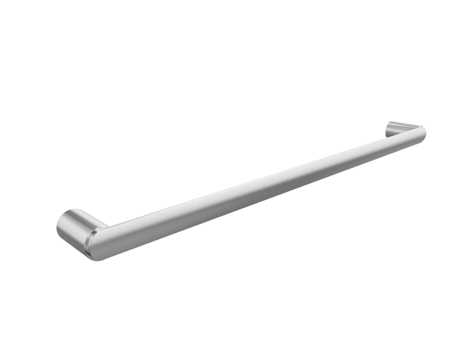 PAR Taps Lava Towel Rail Single 620mm - Brushed Chrome (E23.071.1.02)